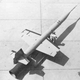 The Lockheed X-7 missile, with its trapezoidal wings (Author unknown)